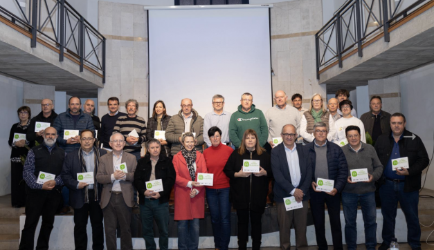 Foto grupal en el XIII Congreso Olivos Milenarios Territorio Sénia